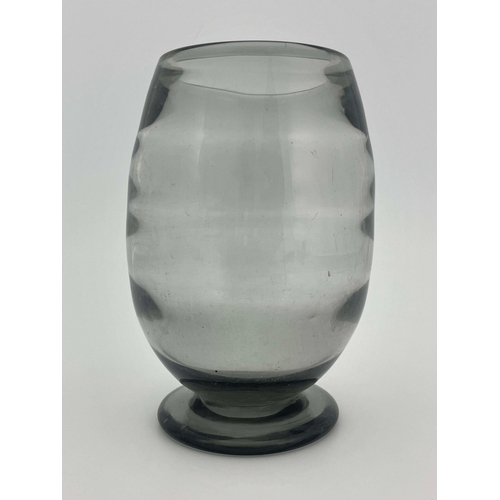 807 - Barnaby Powell for James Powell and Sons, Whitefriars, a Wealdstone range glass vase, circa 1931, ho... 