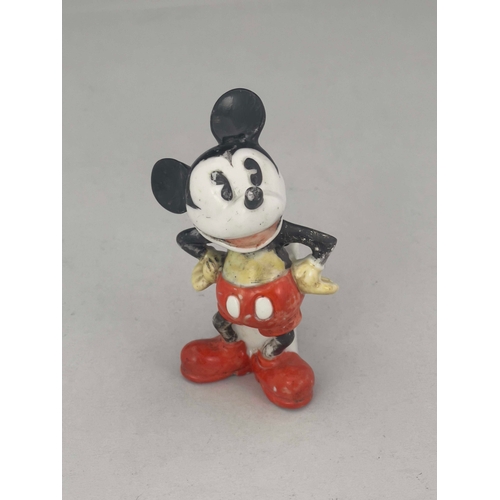 935 - Maw and Co for Walt Disney, a porcelain toothbrush holder, circa 1934, modelled as Mickey Mouse, sta... 