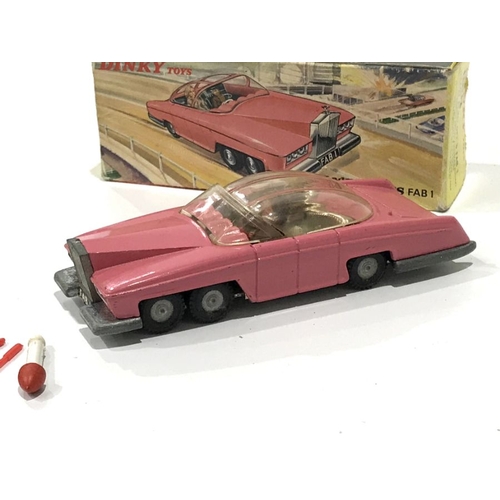 94A - Dinky Toys No.100 Lady Penelope's FAB 1, with accessories, boxed