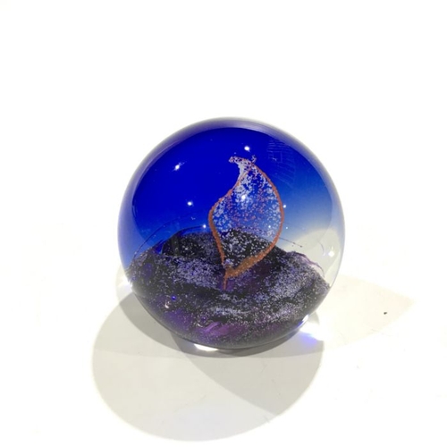 209 - A boxed limited edition set of Caithness 'Four Elements' glass paperweights, designed by Colin Tarri... 