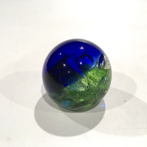 209 - A boxed limited edition set of Caithness 'Four Elements' glass paperweights, designed by Colin Tarri... 