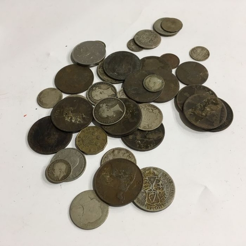 274 - A collection of World coins, some silver 19th century and later