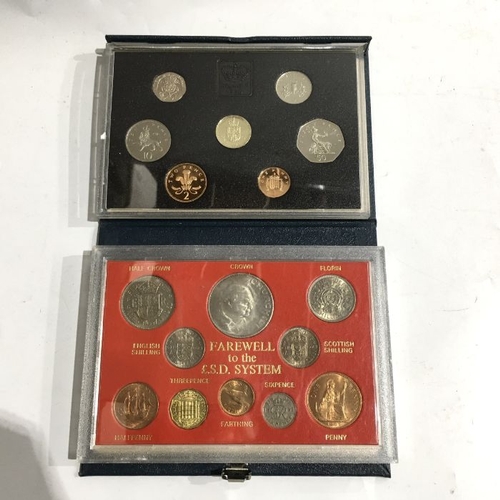 282 - Commemorative sets, including Royal Mint coin sets, 1986, 2 x 1987, 1988, Hong Kong coin collection ... 