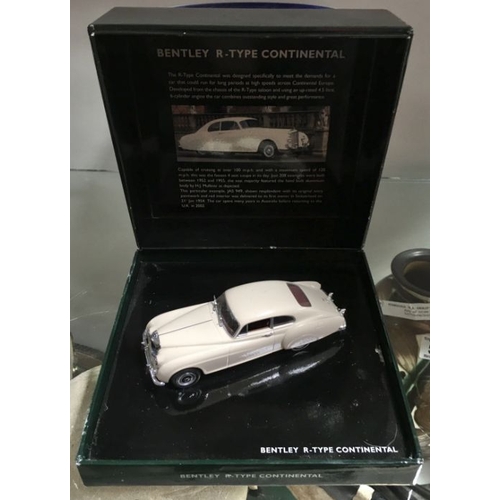 533 - A model of a Bentley R Type Continental, in box