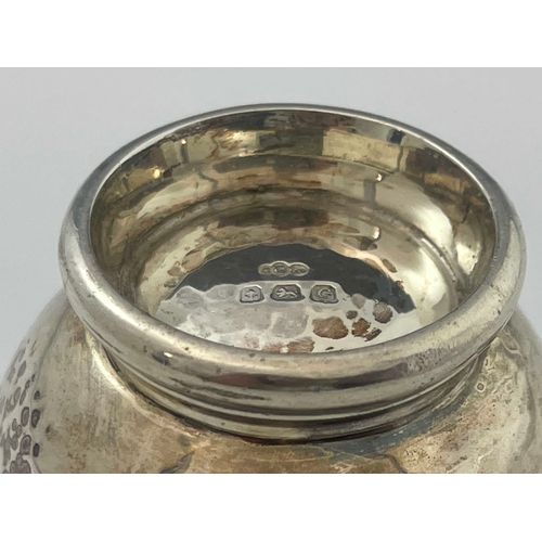 123 - An Arts and Crafts silver mug, Collingwood and Co., Birmingham 1931, heavy gauge planished beaker fo... 