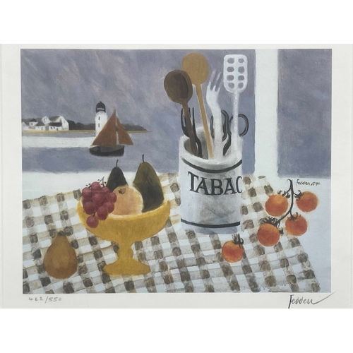 311 - Mary Fedden R.A. (British, 1915-2012), The Tabac Jar (1996), signed l.r., colour print No.462/500, 2... 