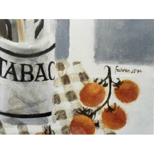 311 - Mary Fedden R.A. (British, 1915-2012), The Tabac Jar (1996), signed l.r., colour print No.462/500, 2... 