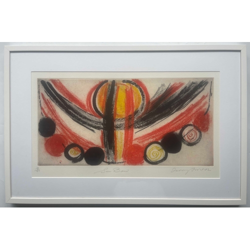 312 - Sir Terry Frost R.A. (British, 1915-2003), Sun Bow, signed and dated 2002 l.r., titled l.c., colour ... 