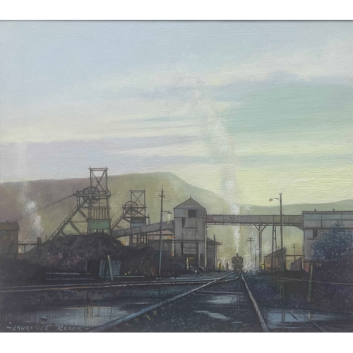 321 - Laurence Roche (British, 1944), Colliery, signed l.l., titled and dated 1992 verso, gouache, 22 by 2... 