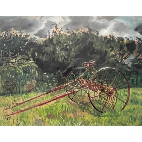 342 - Ruskin Spear R.A. (British, 1911-1990), Cornish Hay Rake, signed l.r., titled and dated 1940 verso, ... 