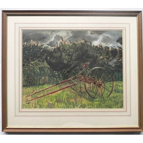 342 - Ruskin Spear R.A. (British, 1911-1990), Cornish Hay Rake, signed l.r., titled and dated 1940 verso, ... 