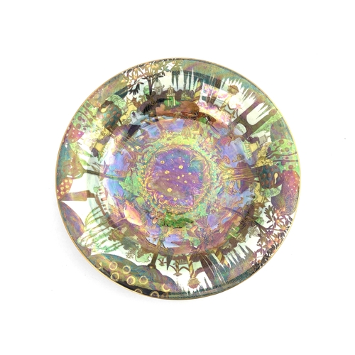 732 - Daisy Makeig-Jones for Wedgwood, a Fairyland lustre Gondola pattern Lily bowl, circa 1920, pattern N... 