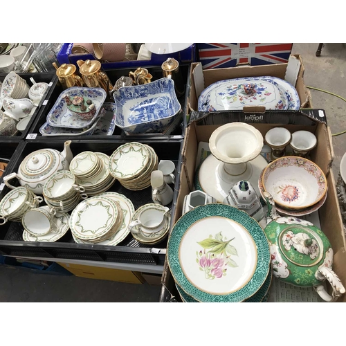 72 - British and Continental ceramics, including Hammersley and T. Goode & Co tea wares, Royal Worcester ... 