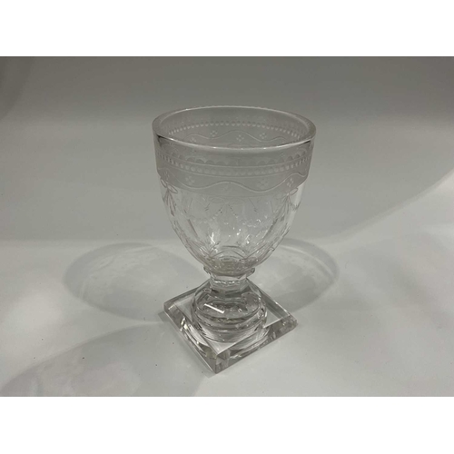 141B - Cut Glass Rummer