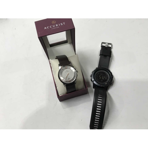 271 - Watches including an Accurist Quartz watch and a Smart Watch, boxed (2)