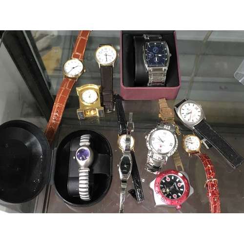 272 - A collection of wristwatches including Michel Rene, Sekonda etc