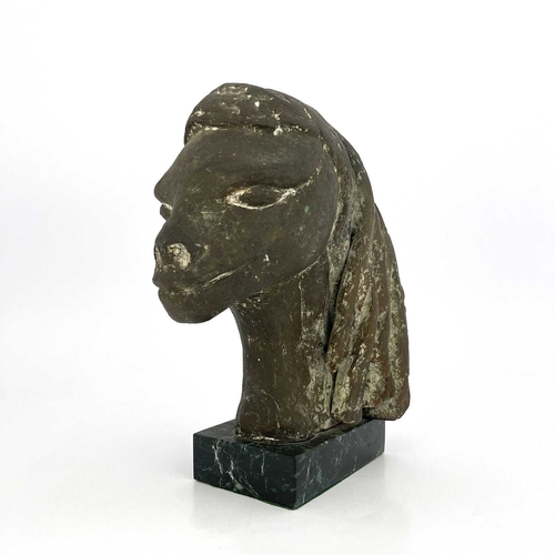 183 - Marcelle Quinton, Mare, bronze, 1973 from the Females Series, on marble base, 24cm high