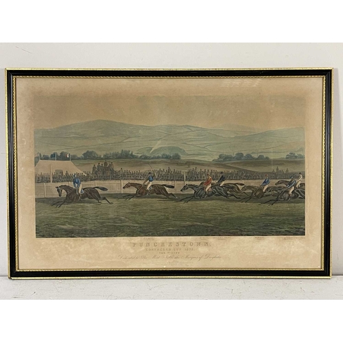 308 - John Sturgess (British, act.1869-1903), 'Punchestown, Conyngham Cup, 1872 - The Start', '...The Ston... 