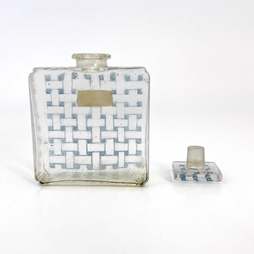 655 - Rene Lalique for Houbigant, a Violette glass perfume bottle, model Houbigant Perfume 1, designed cir... 