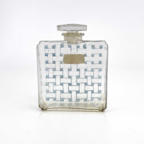 655 - Rene Lalique for Houbigant, a Violette glass perfume bottle, model Houbigant Perfume 1, designed cir... 