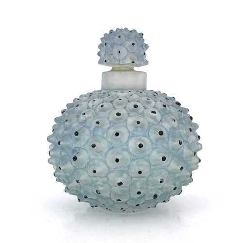 662 - Rene Lalique, a Cactus or Rotterdam Lloyd Royal Dutch Mail glass perfume bottle, model 519, designed... 