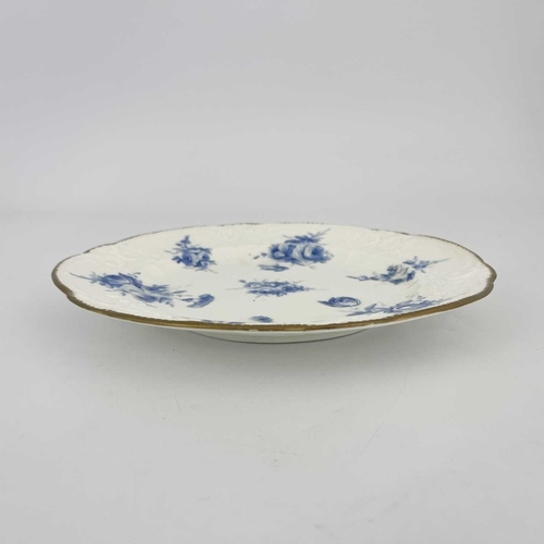 828 - William Billingsley for Nantgarw, a Welsh Lady Seaton service porcelain plate, circa 1818, monochrom... 