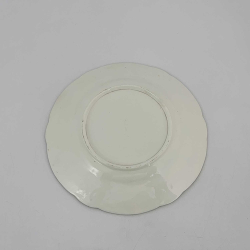 828 - William Billingsley for Nantgarw, a Welsh Lady Seaton service porcelain plate, circa 1818, monochrom... 