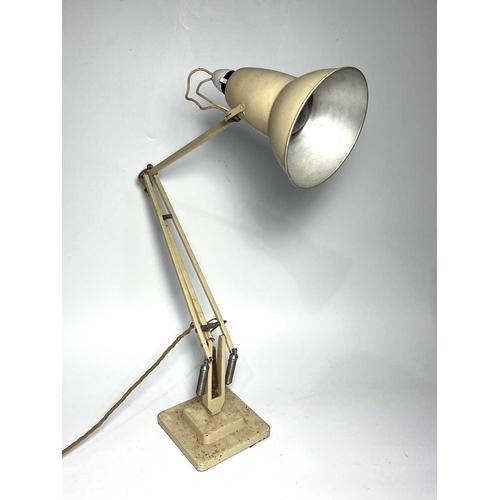 121 - George Carwardine for Herbert Terry & Sons Ltd, a Model 1227 Anglepoise task lamp, ivory enamelled f... 