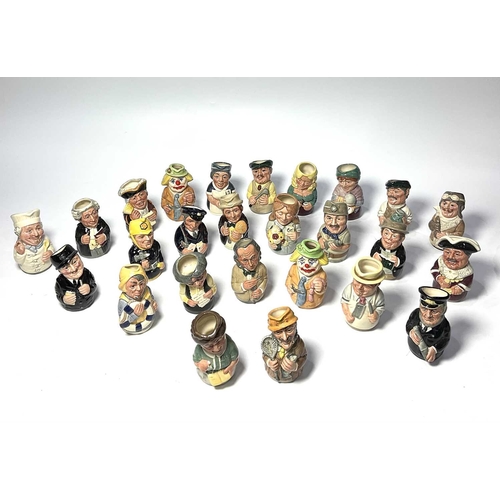 162 - A Royal Doulton complete collection of Doultonville toby jugs. (25)