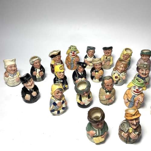 162 - A Royal Doulton complete collection of Doultonville toby jugs. (25)