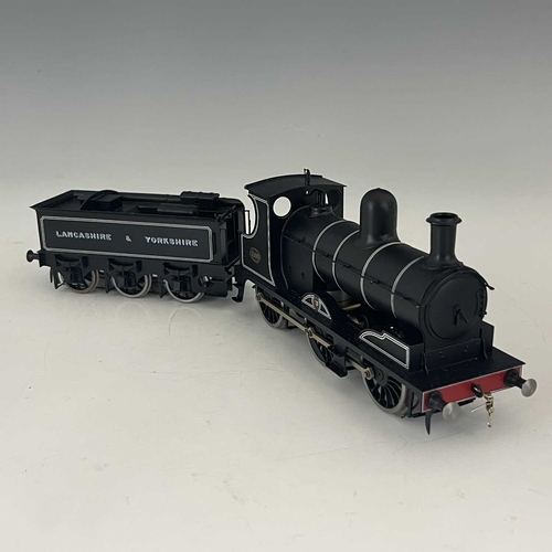 337 - A Chowbent Castings 'O' gauge locomotive and tender, Lancashire and Yorkshire Railway, 0-6-0 No. 130... 