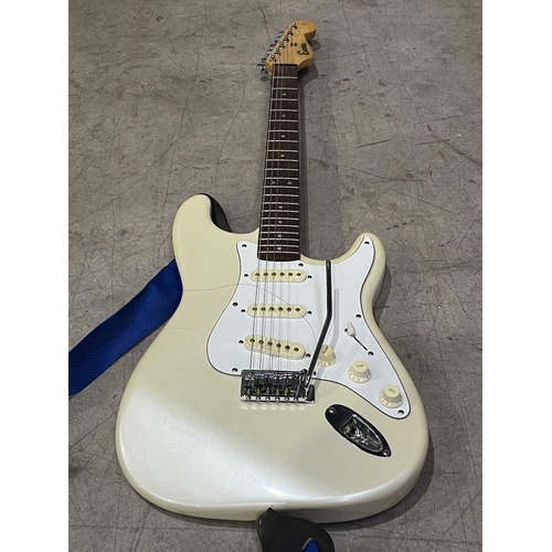 664 - An Encore Memphis strat style guitar in 