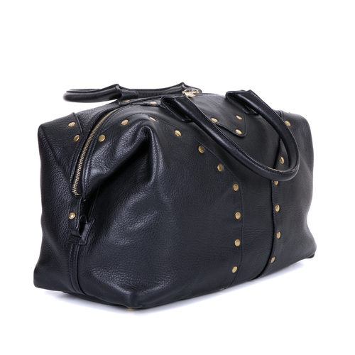 バッグ Yves Saint Laurent LEATHER BOSTON BAG Boston leather tote Yves Saint Laurent Blue in Leather