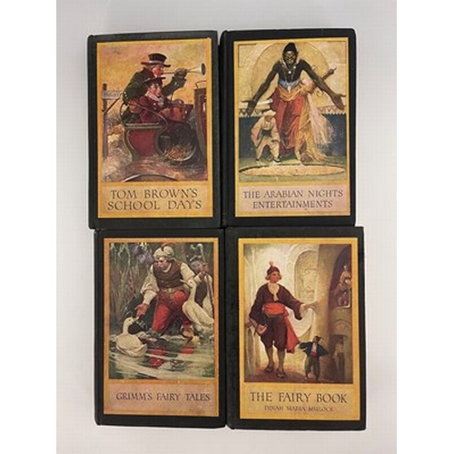 346 - Rhead, Louis, sixteen volumes of adventures, Harper & Brothers, New York and London, each volume wit... 