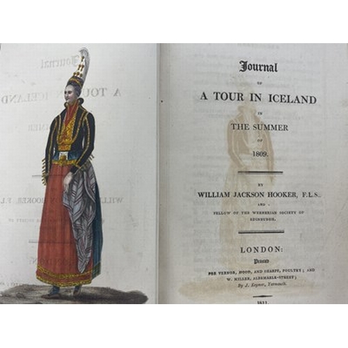 347 - Hooker, William Jackson, 'Journal of A Tour In Iceland in The Summer of 1809', 1811, J. Keymer, Yarm... 