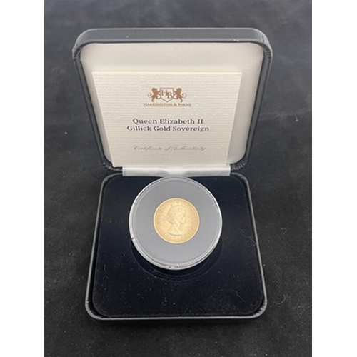 59 - Elizabeth II, A Proof Gold Sovereign, 1980, with a certificate in a green presentation pouch