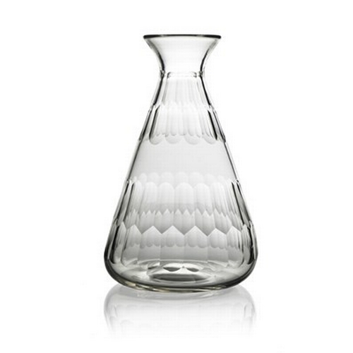 701 - Harry Powell for James Powell and Sons, Whitefriars, an Arts and Crafts Roman cut glass carafe, circ... 