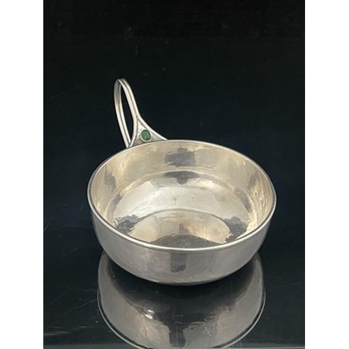 83 - Charles Robert Ashbee for The Guild of Handicraft, an Arts and Crafts silver porringer bowl, London ... 