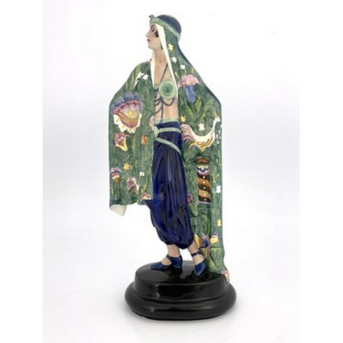 830 - Josef Lorenzl for Goldscheider, an Austrian Art Deco figure, Aida, model 5281, designed circa 1923, ... 