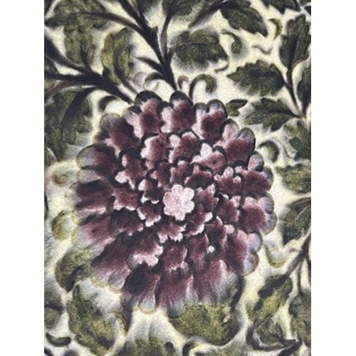 844 - Kate Faulkner for Morris and Co., an Arts and Crafts painted charger, 1880, the centre painted with ... 