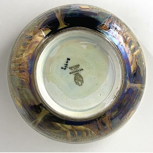 870 - Daisy Makeig-Jones for Wedgwood, a Fairyland lustre Imperial bowl, Fairy in a Large Hat interior, th... 