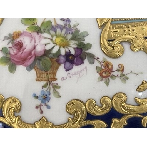 944 - Albert Gregory and George Darlington for Royal Crown Derby, a muffin dish and cover from the Judge G... 