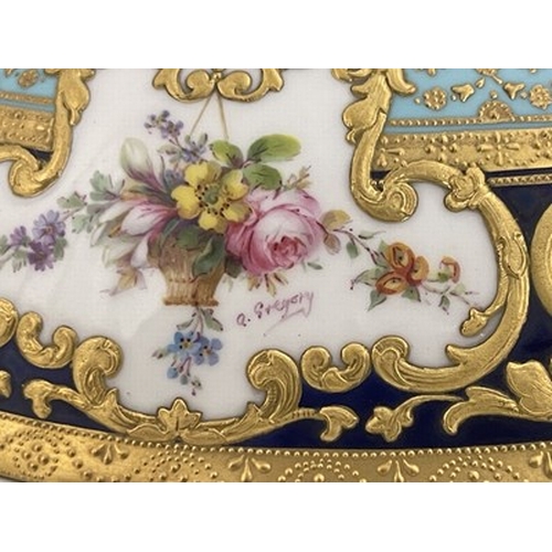 945 - Albert Gregory and George Darlington for Royal Crown Derby, a muffin dish and cover from the Judge G... 