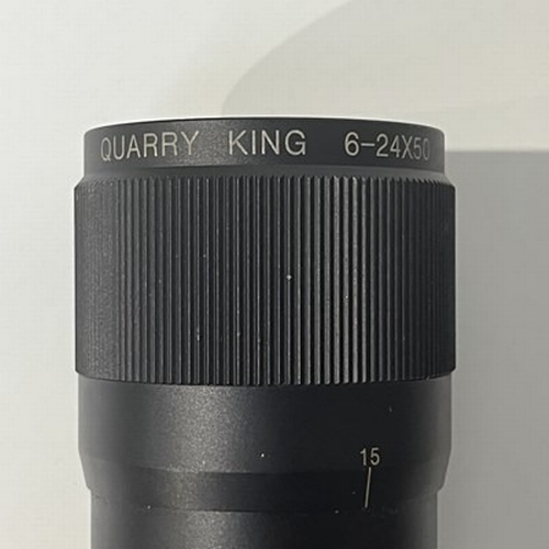 205 - A BSA Quarry King telescopic rifle scope 6-24x50.