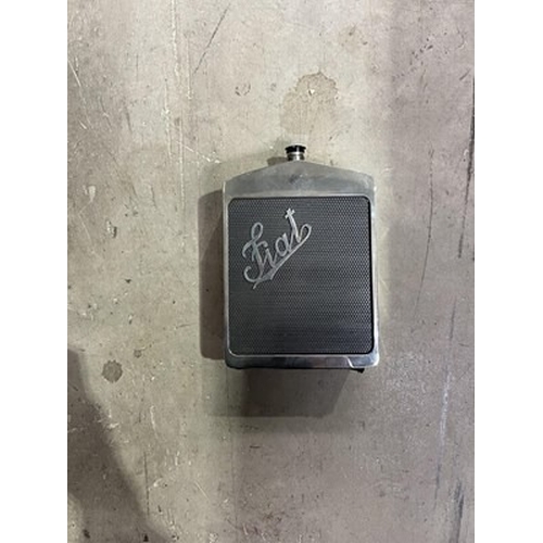 293 - Motoring Interest, a vintage Fiat radiator grille spirit flask