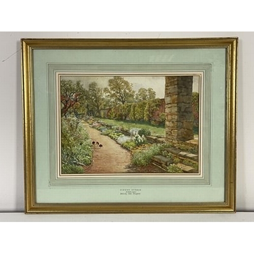 813 - Sidney Currie (British, act.1892-1930), Billesley Hall, Stratford, signed l.l., titled on mount belo... 