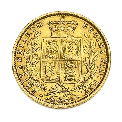 104 - Victoria, Sovereign, 1862. S3852D