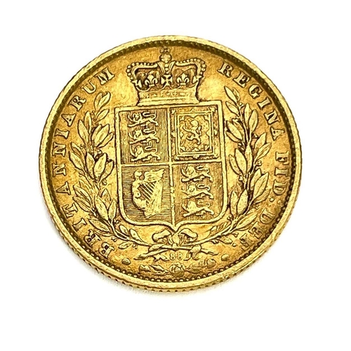 113 - Victoria, Sovereign, 1870, Die No. 88. S3853B