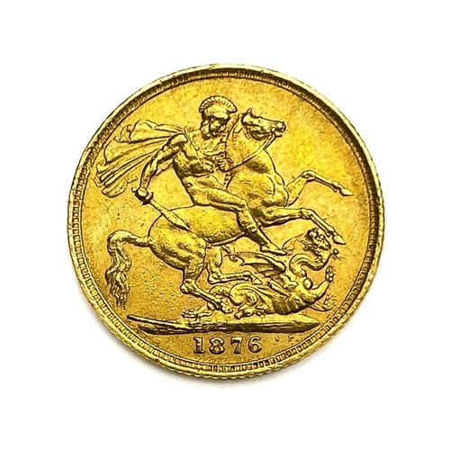 120 - Victoria, Sovereign, 1876. S3856A