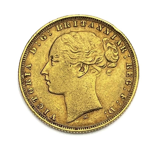 121 - Victoria, Sovereign, 1876M. S3857